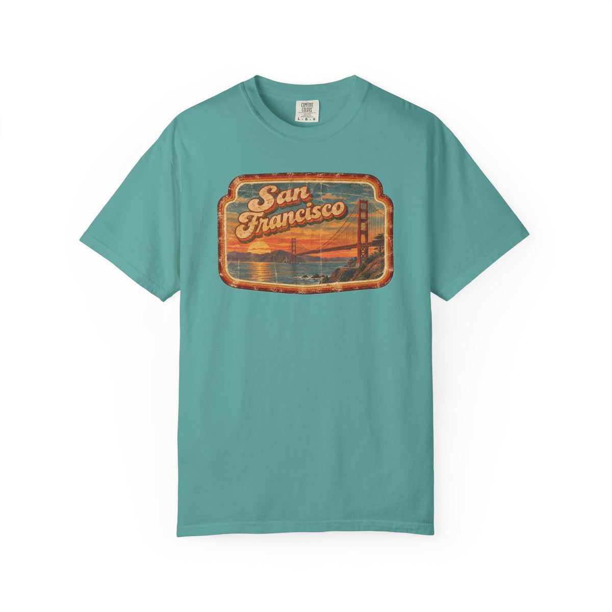 San Francisco - Unisex Garment-Dyed T-shirt
