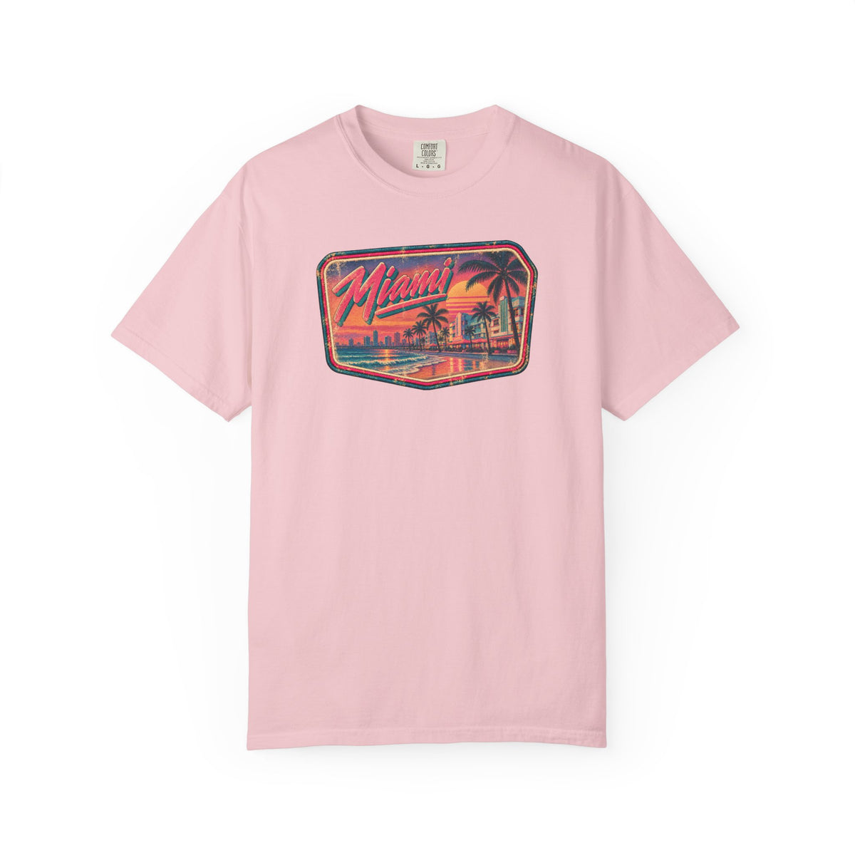 Miami - Unisex Garment-Dyed T-shirt