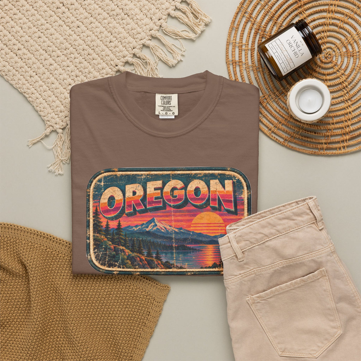 Oregon - Unisex Garment-Dyed T-shirt