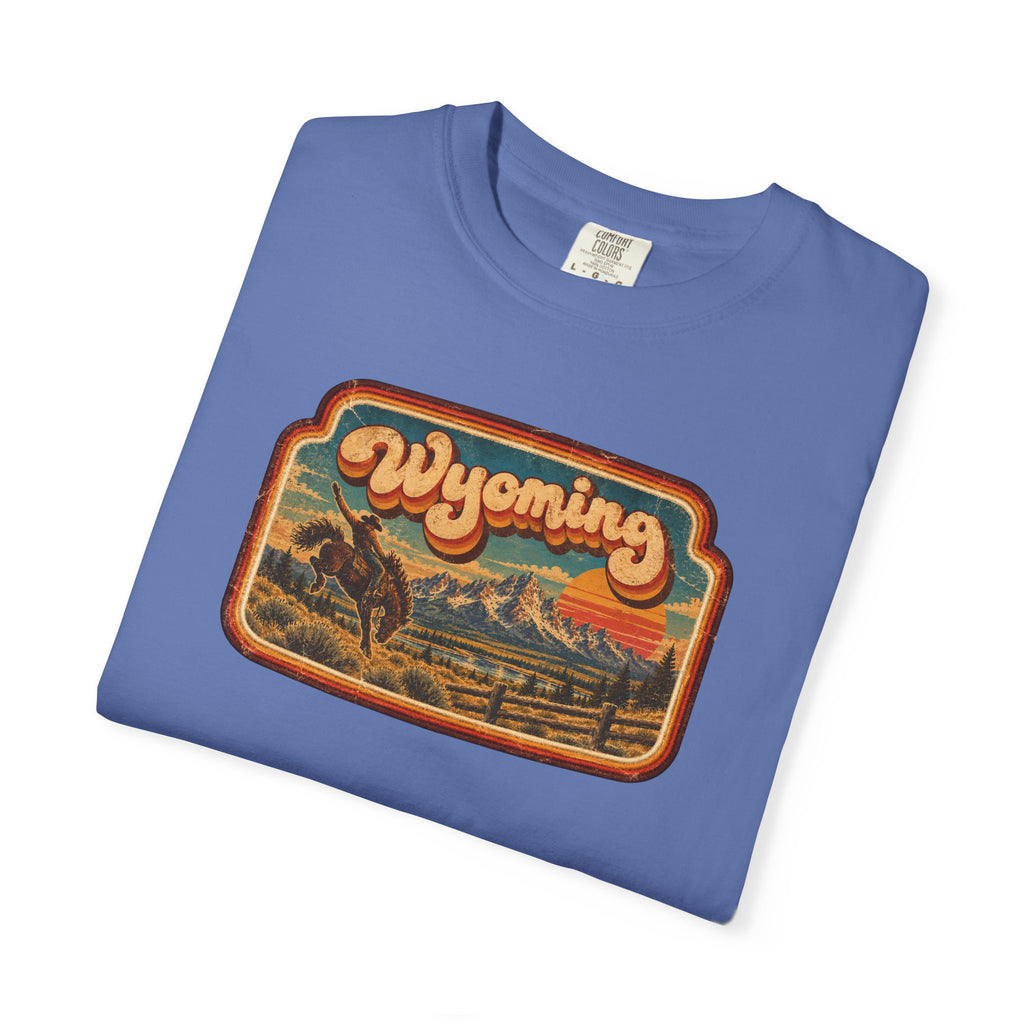 Wyoming - Unisex Garment-Dyed T-shirt
