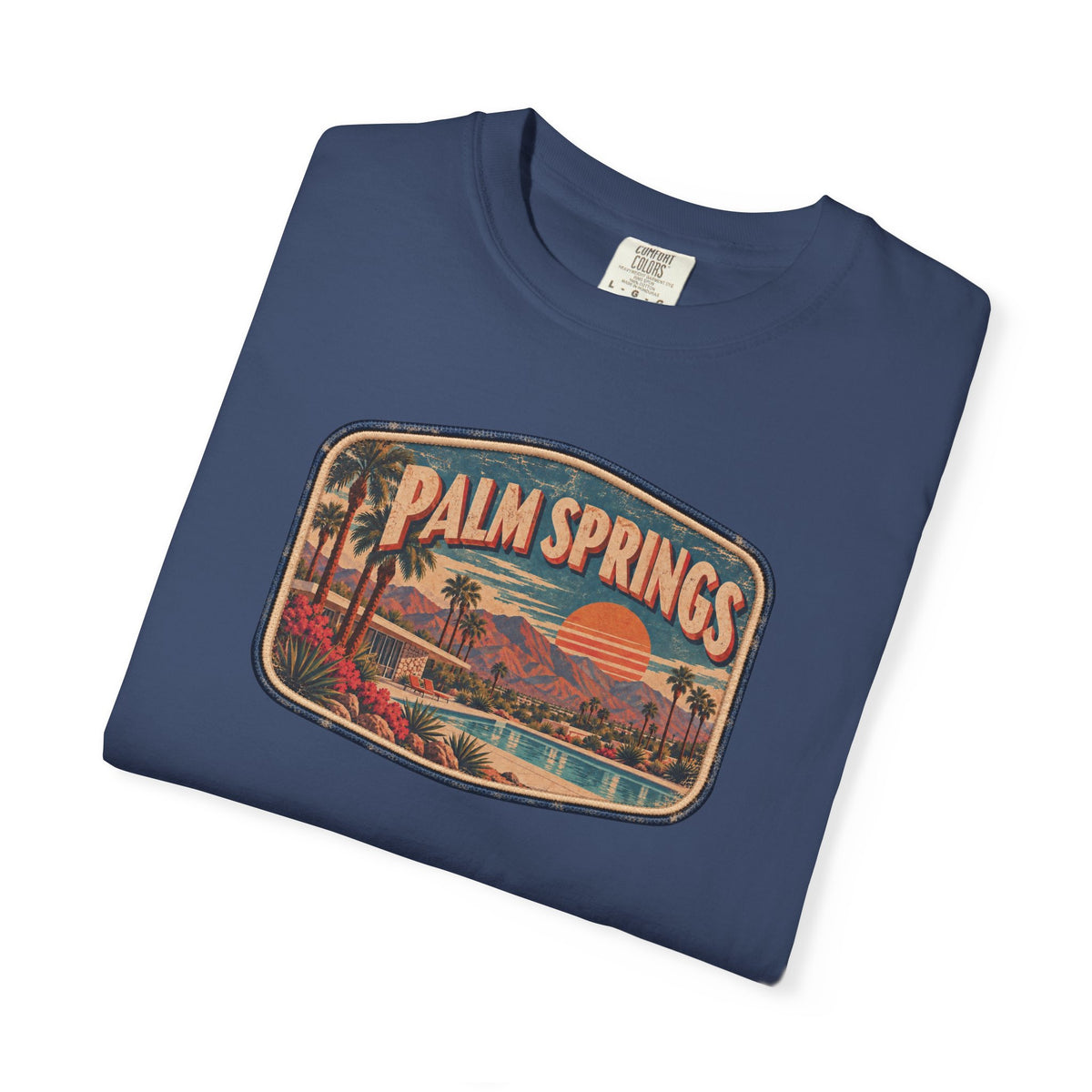 Palm Springs - Unisex Garment-Dyed T-shirt