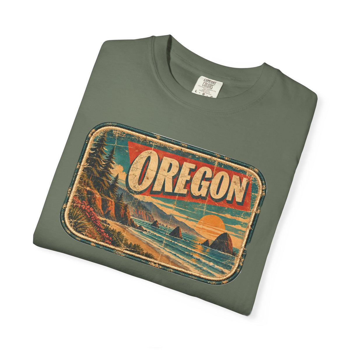 Oregon - Unisex Garment-Dyed T-shirt