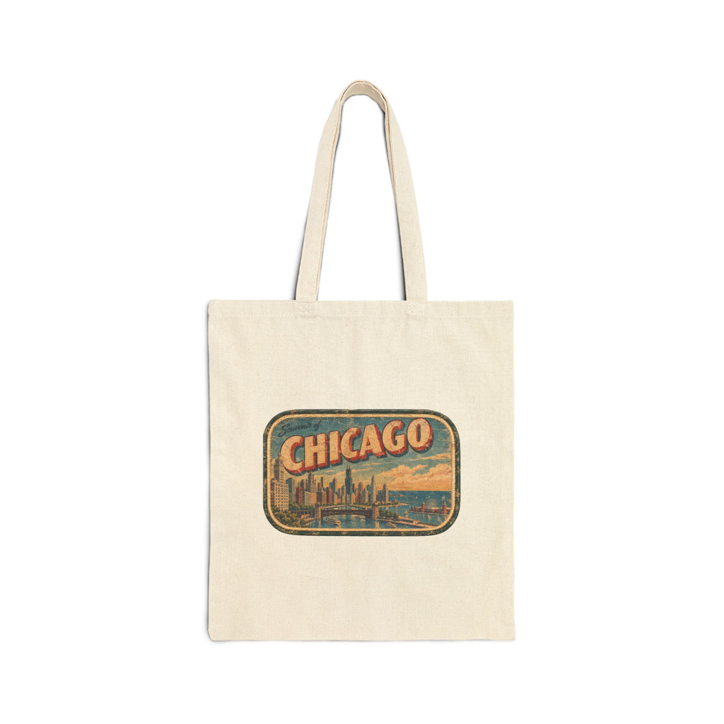 Cotton Canvas Tote Bag - Design 44