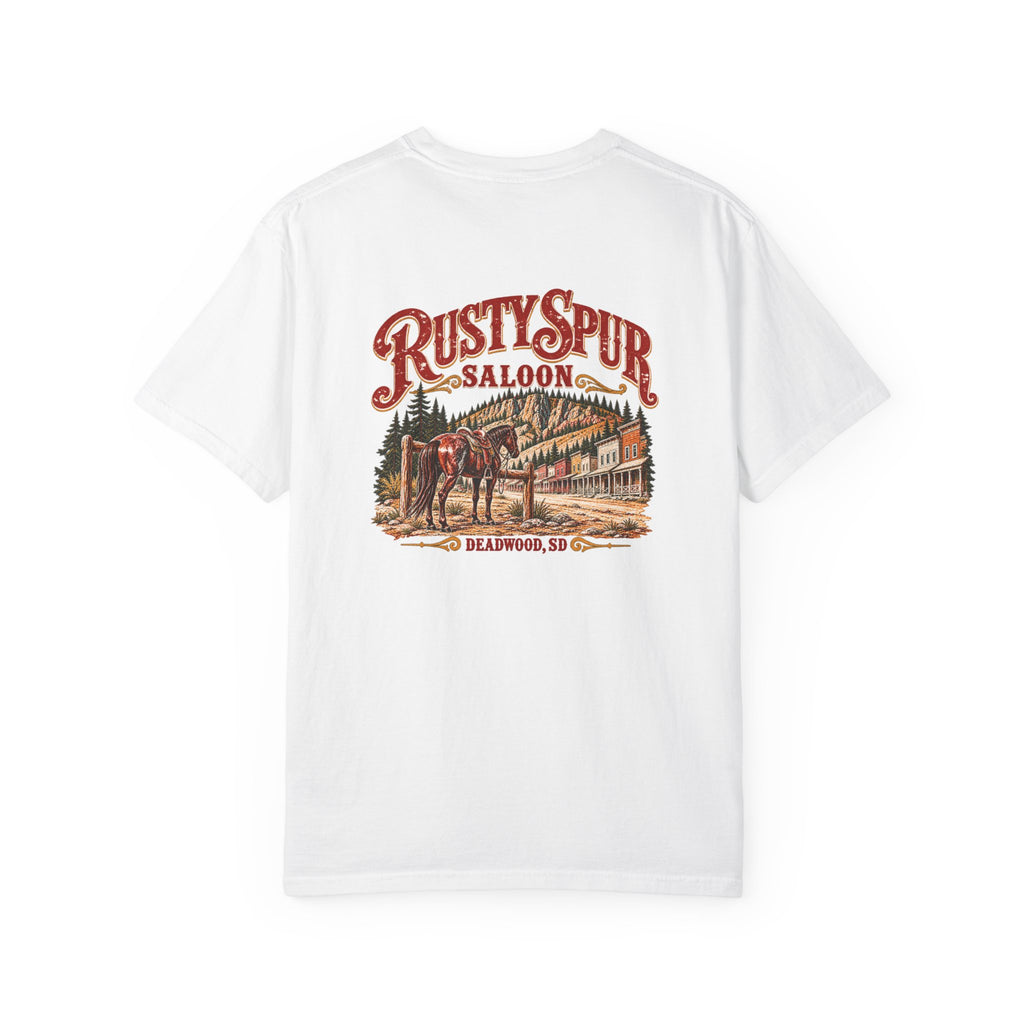 Rusty Spur Saloon - Unisex Garment-Dyed T-shirt