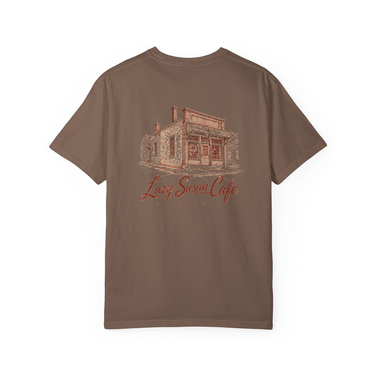 Lazy Susan Cafe - Unisex Garment-Dyed T-shirt