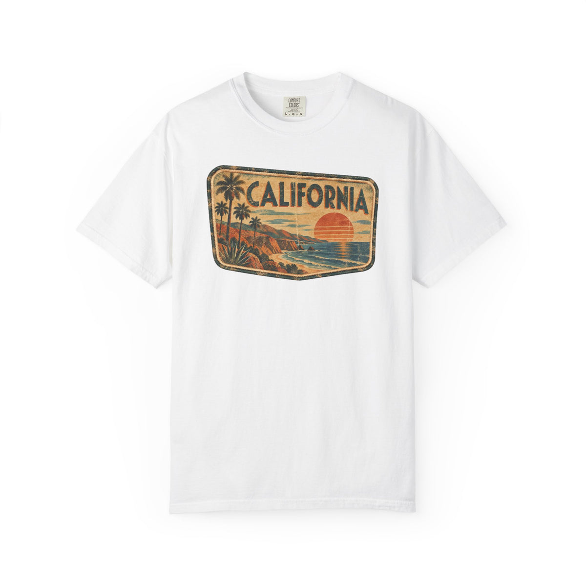 California - Unisex Garment-Dyed T-shirt