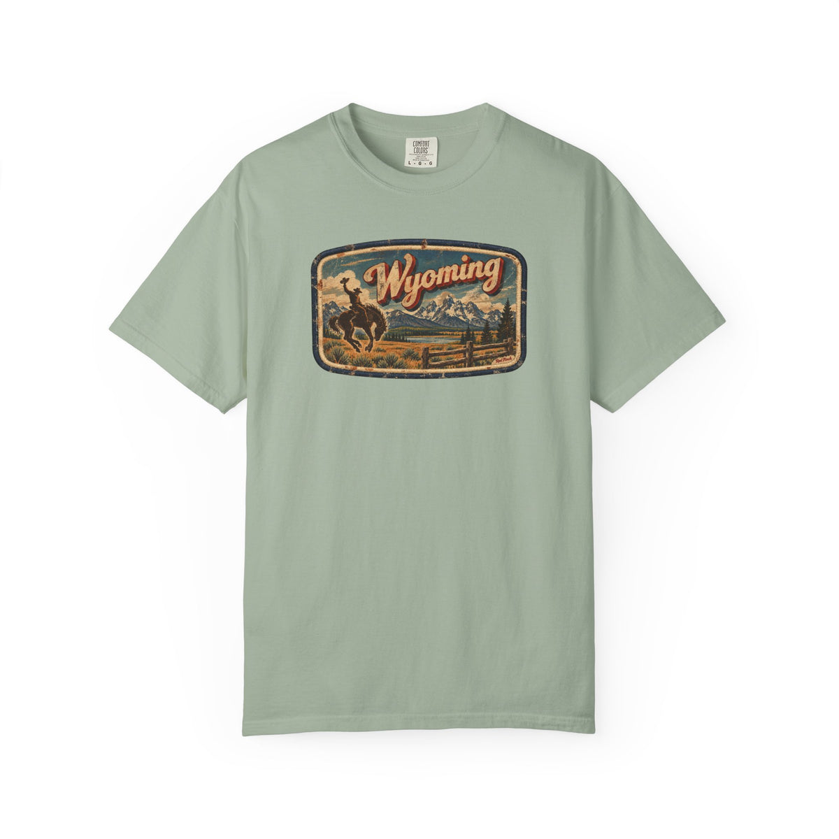 Wyoming - Unisex Garment-Dyed T-shirt