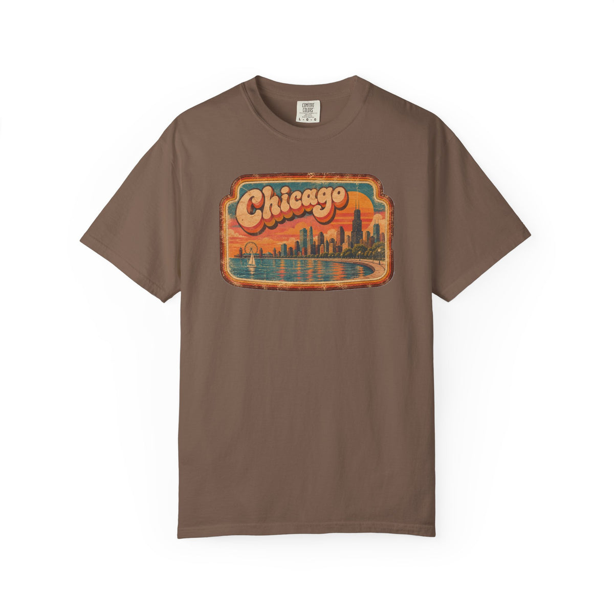 Chicago - Unisex Garment-Dyed T-shirt