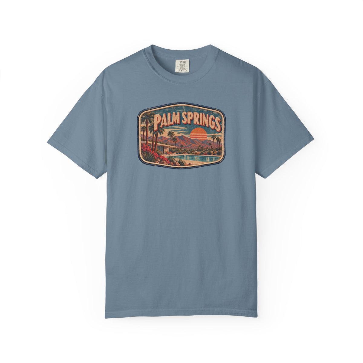 Palm Springs - Unisex Garment-Dyed T-shirt