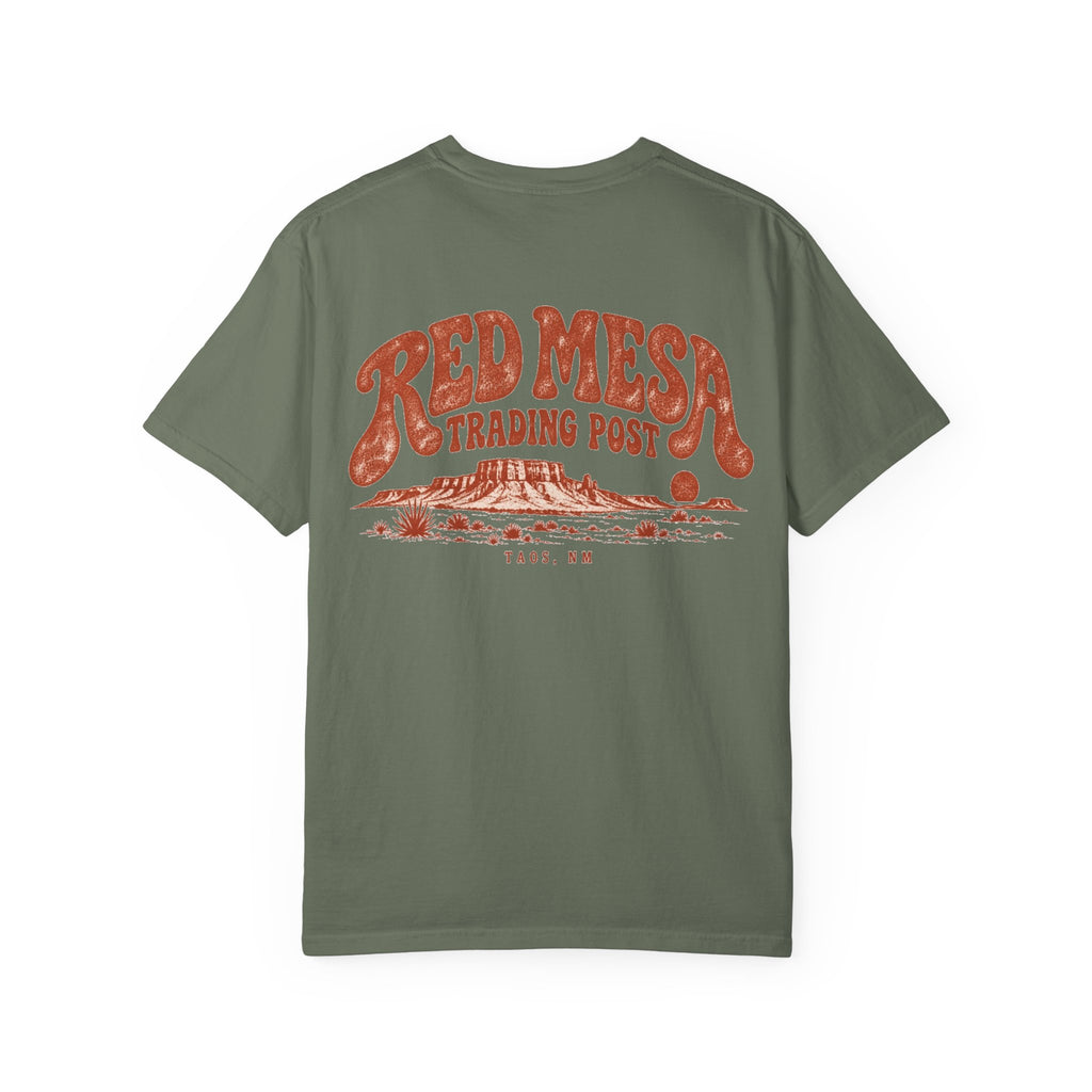 Red Mesa Trading Post - Unisex Garment-Dyed T-shirt