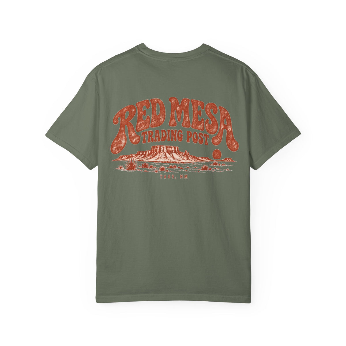 Red Mesa Trading Post - Unisex Garment-Dyed T-shirt