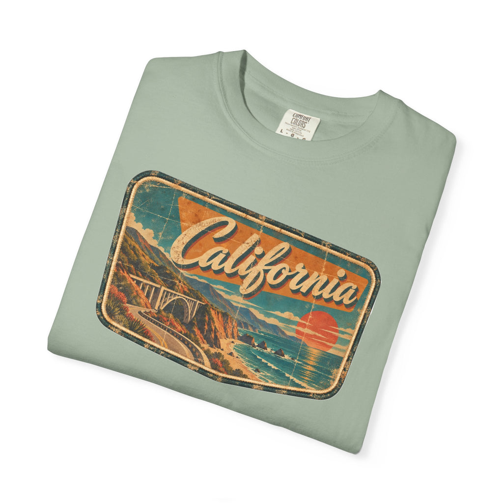 California - Unisex Garment-Dyed T-shirt