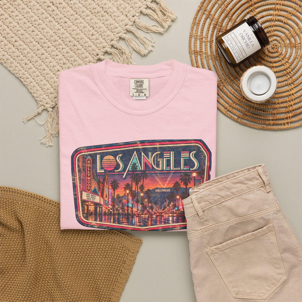 Los Angeles - Unisex Garment-Dyed T-shirt