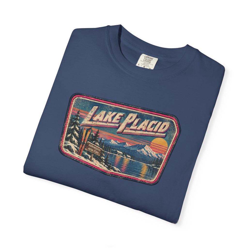 Lake Placid - Unisex Garment-Dyed T-shirt