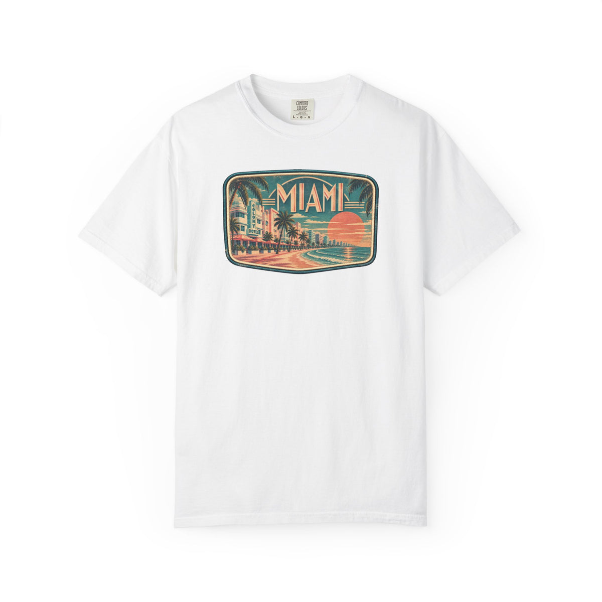 Miami - Unisex Garment-Dyed T-shirt