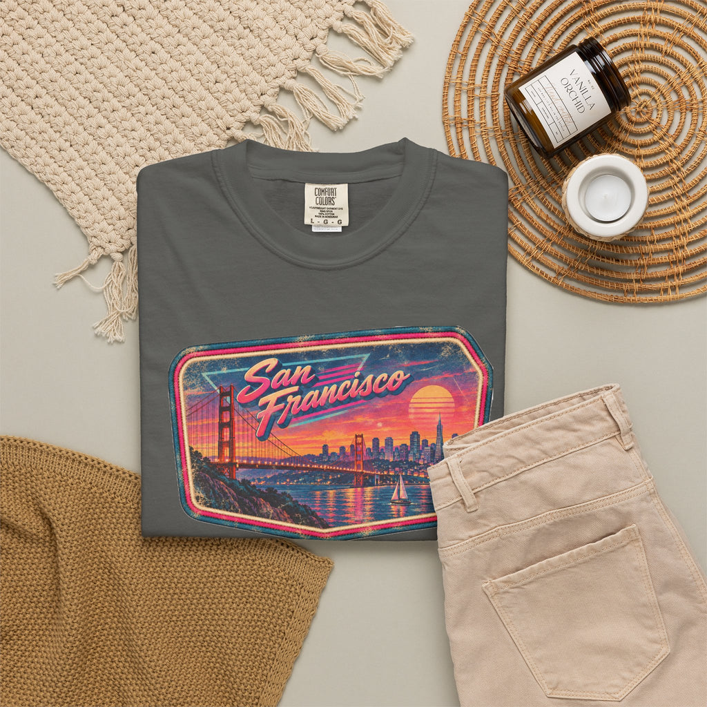 San Francisco - Unisex Garment-Dyed T-shirt