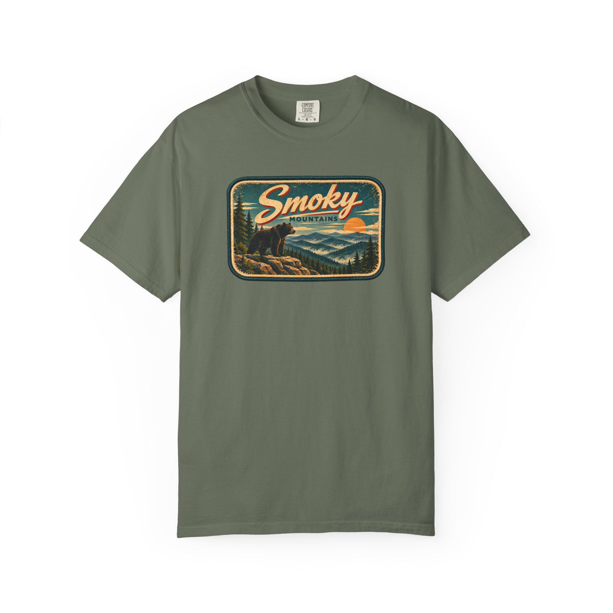 Smoky Mountains - Unisex Garment-Dyed T-shirt