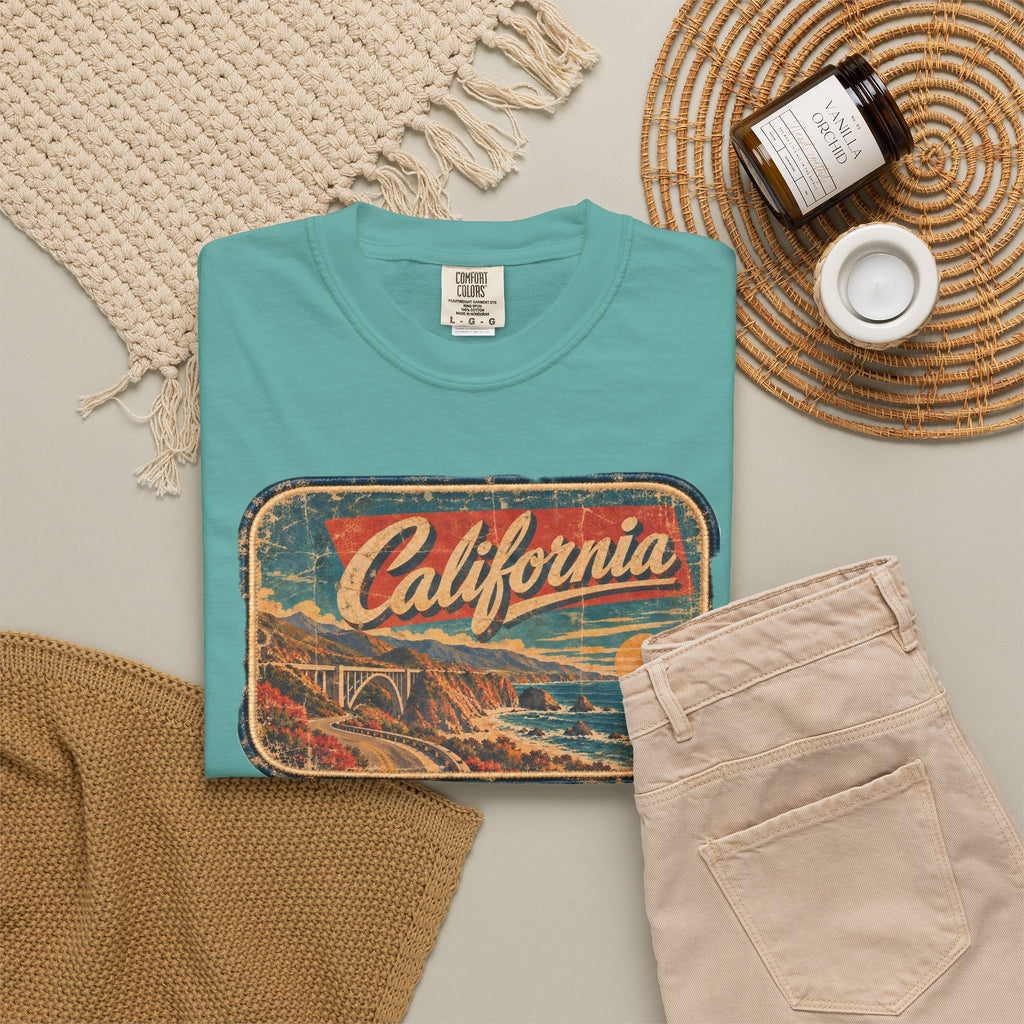 California - Unisex Garment-Dyed T-shirt