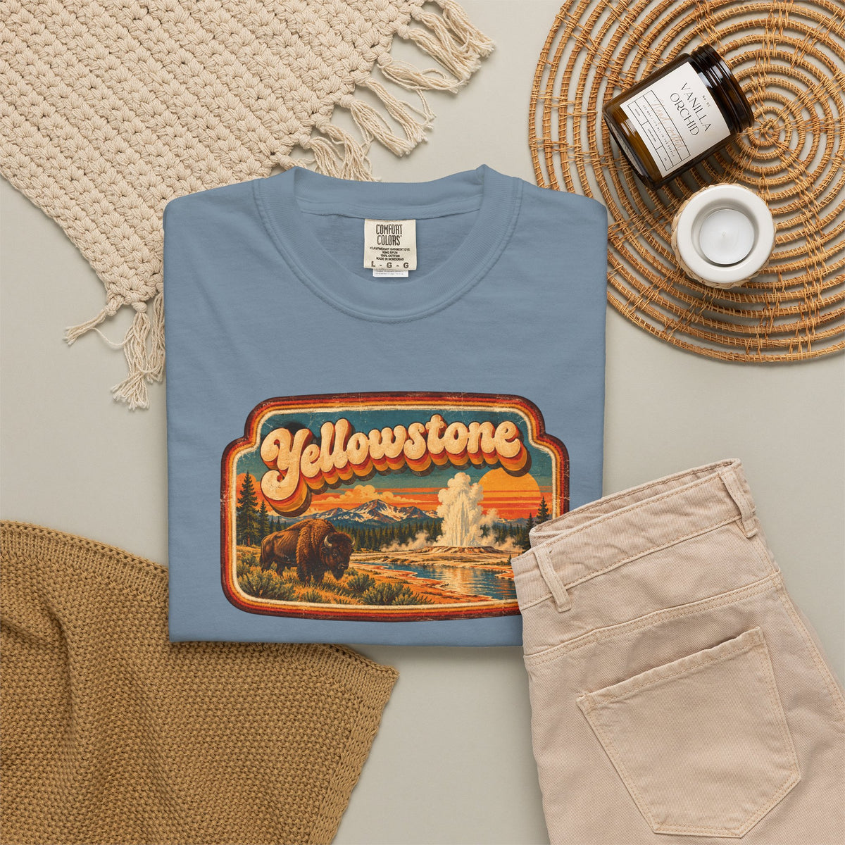 Yellowstone - Unisex Garment-Dyed T-shirt