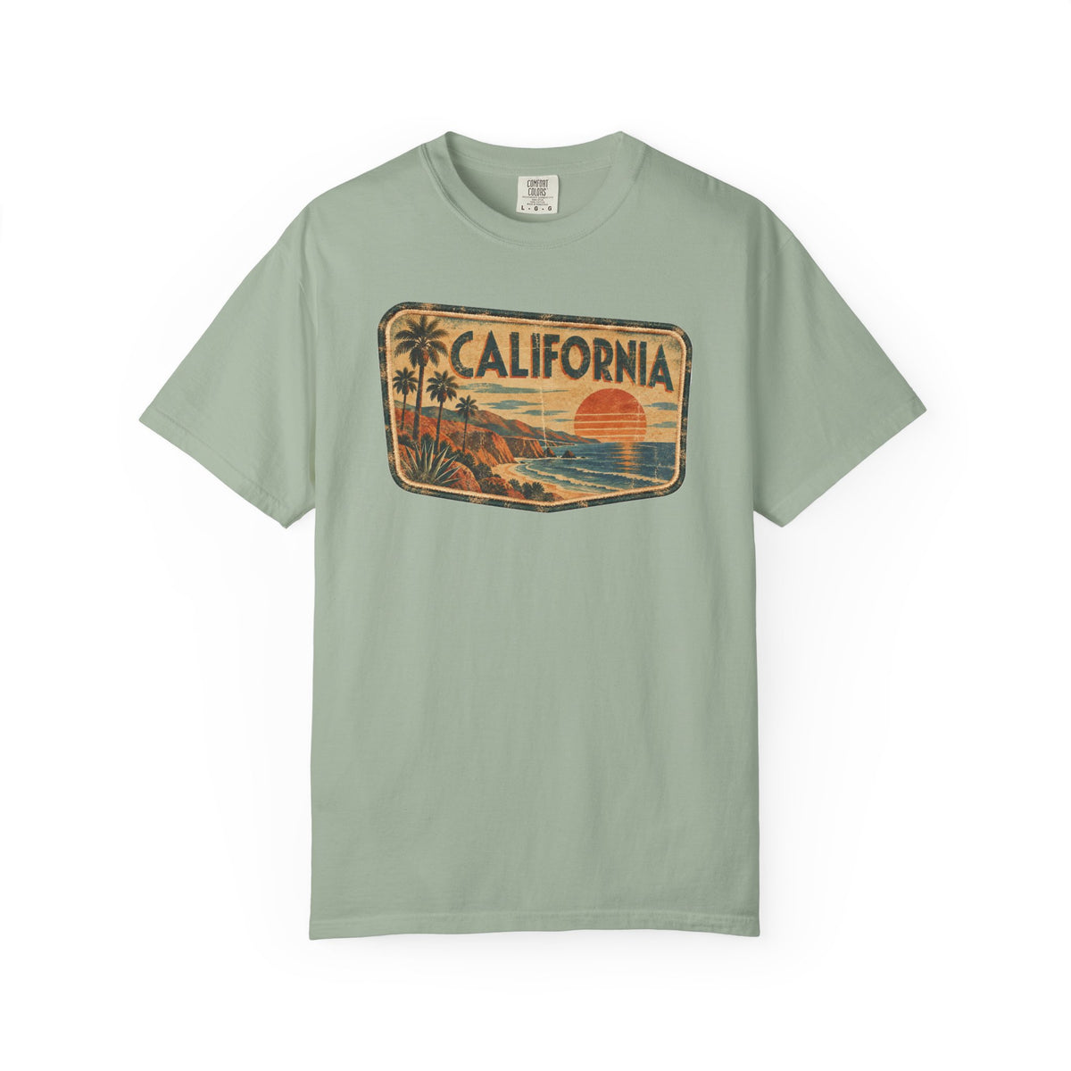 California - Unisex Garment-Dyed T-shirt