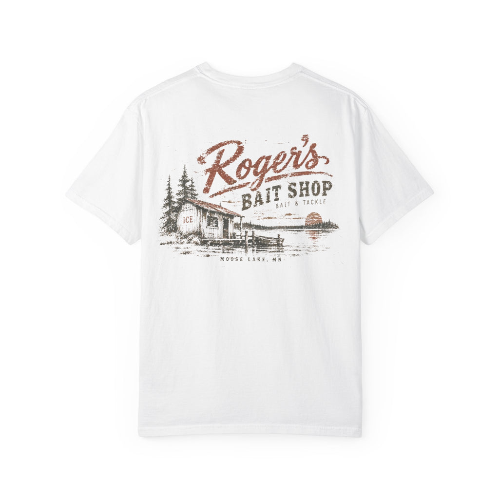 Roger's Bait Shop - Unisex Garment-Dyed T-shirt