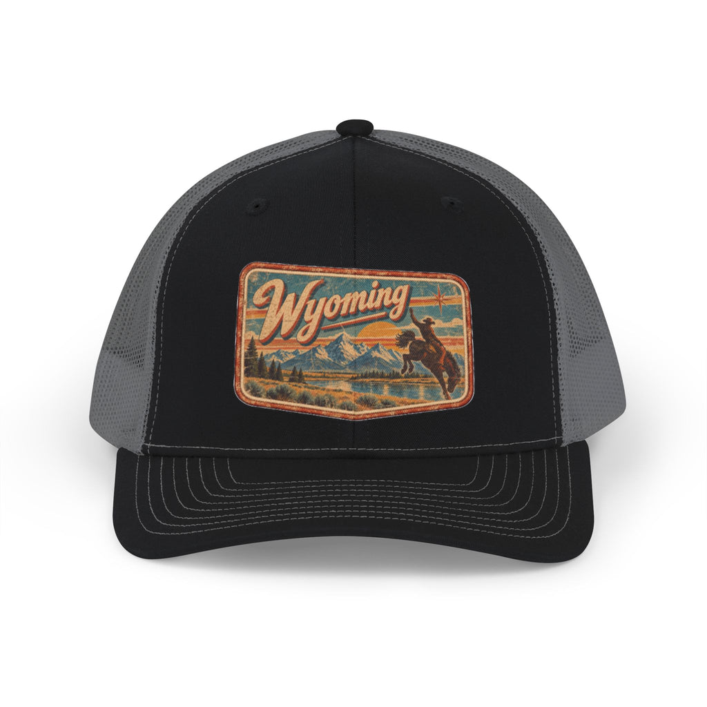 Wyoming Cowboy 2 Snapback Trucker Cap