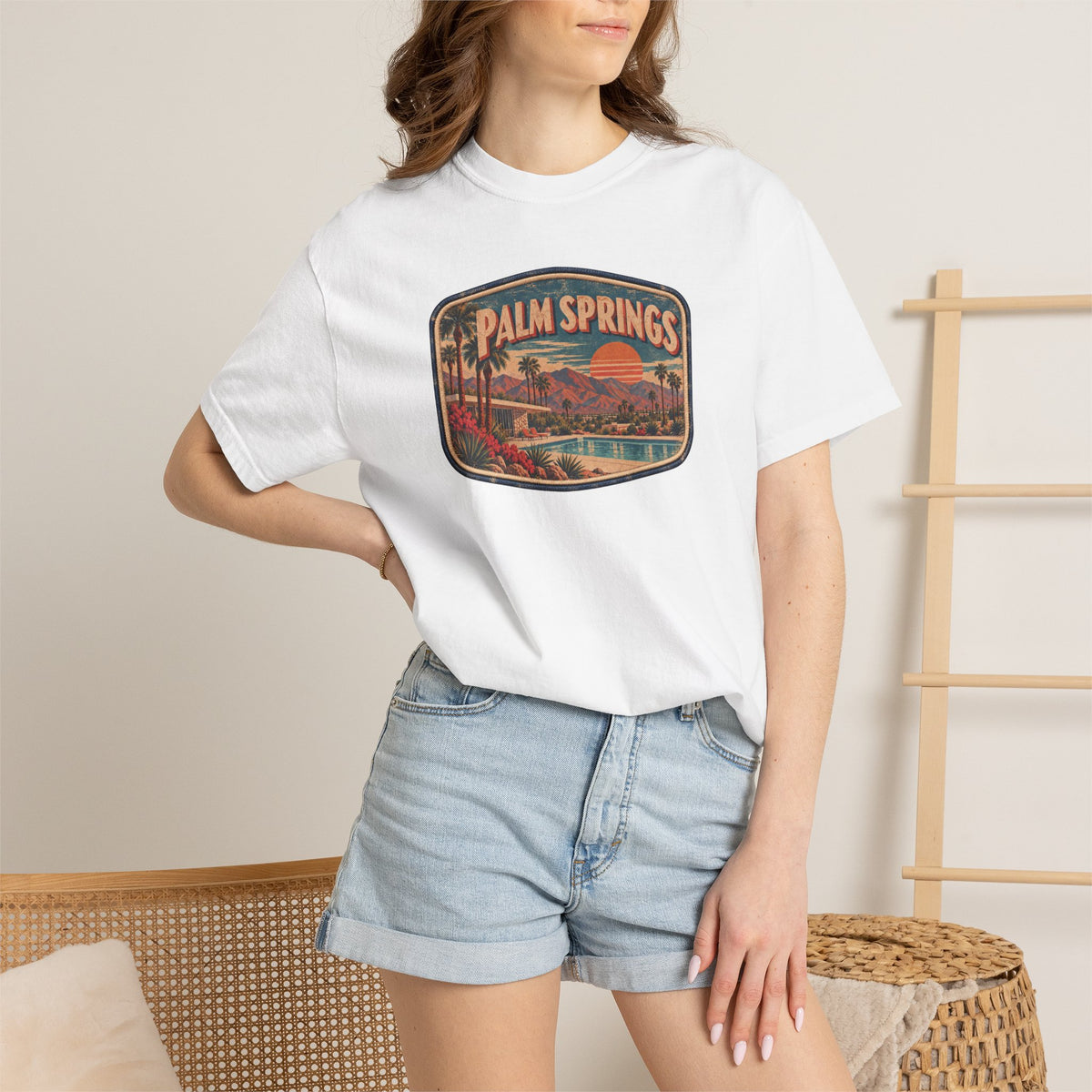 Palm Springs - Unisex Garment-Dyed T-shirt
