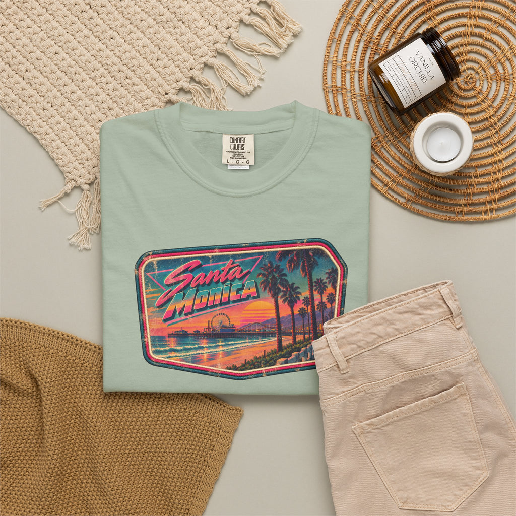 Santa Monica - Unisex Garment-Dyed T-shirt
