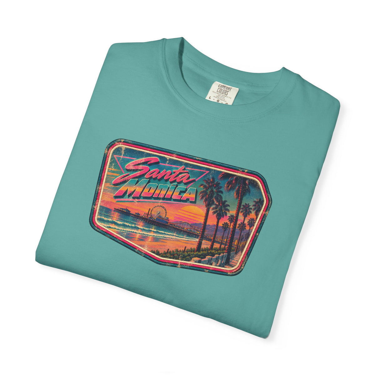 Santa Monica - Unisex Garment-Dyed T-shirt