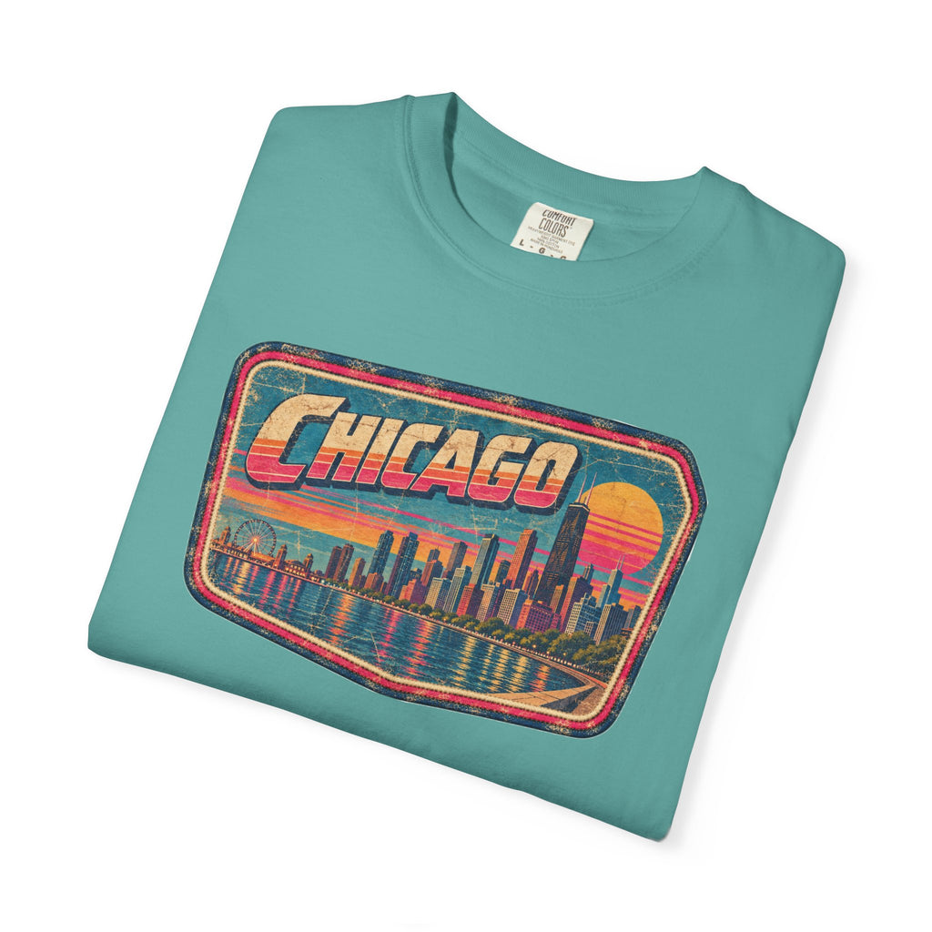 Chicago - Unisex Garment-Dyed T-shirt