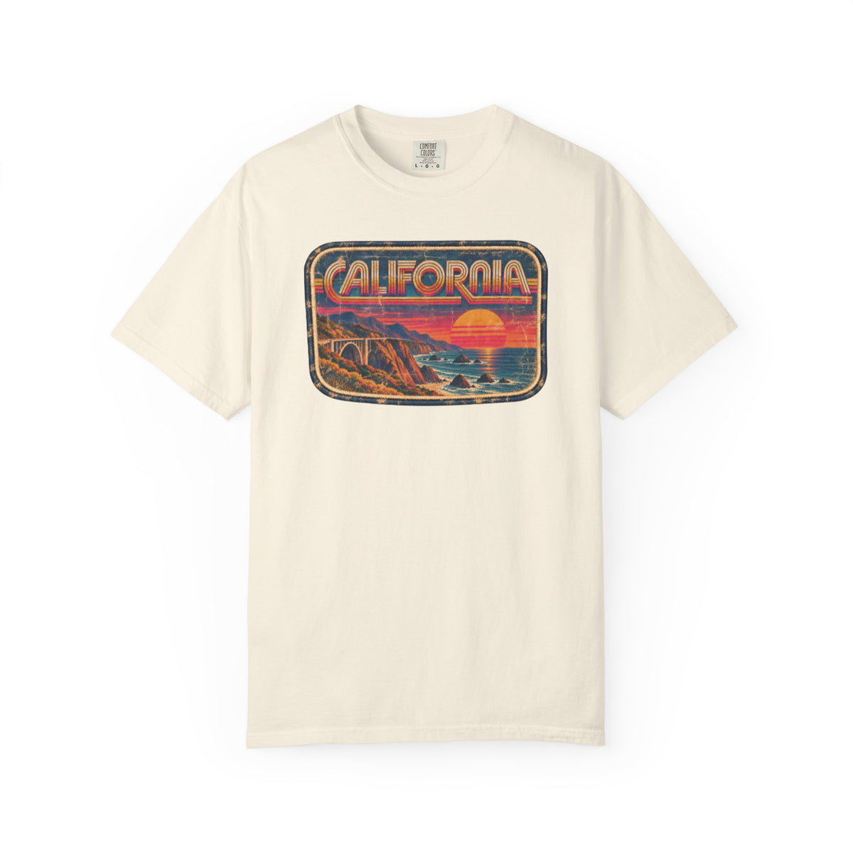 California - Unisex Garment-Dyed T-shirt