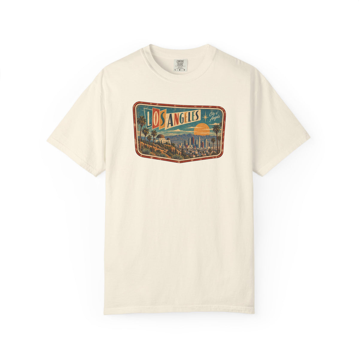 Los Angeles - Unisex Garment-Dyed T-shirt