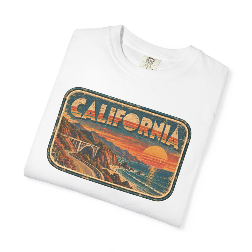 California - Unisex Garment-Dyed T-shirt