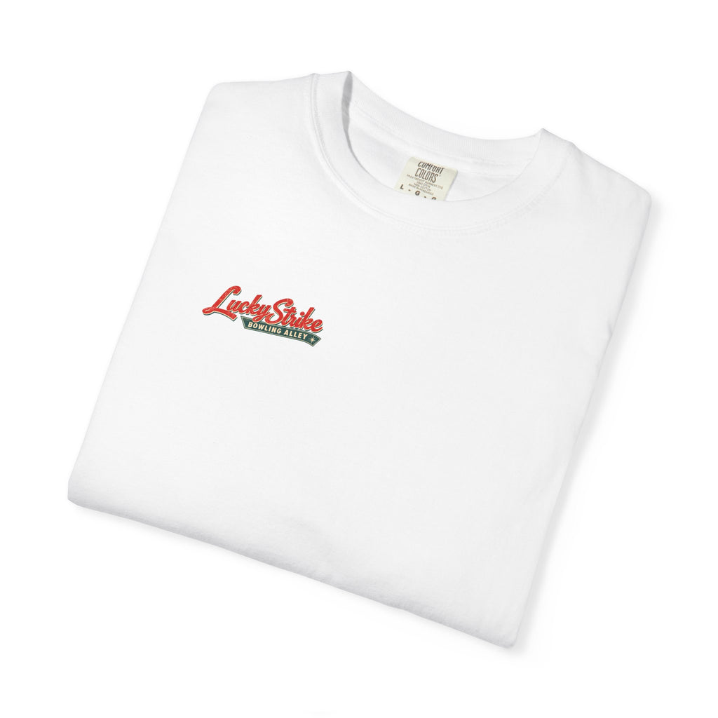 Lucky Strike Bowling Alley - Unisex Garment-Dyed T-shirt