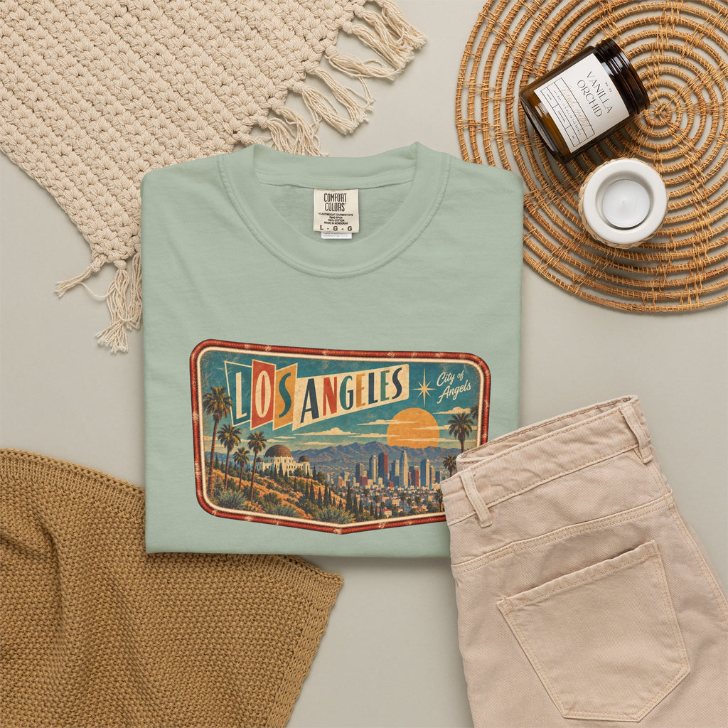 Los Angeles - Unisex Garment-Dyed T-shirt
