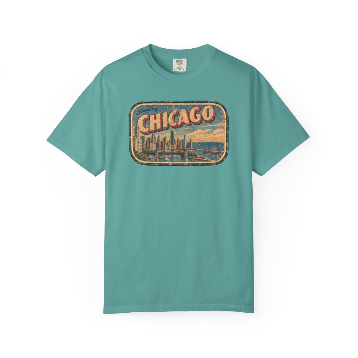Chicago - Unisex Garment-Dyed T-shirt