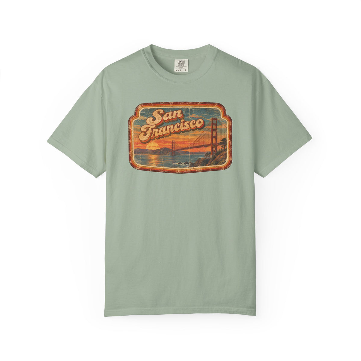 San Francisco - Unisex Garment-Dyed T-shirt