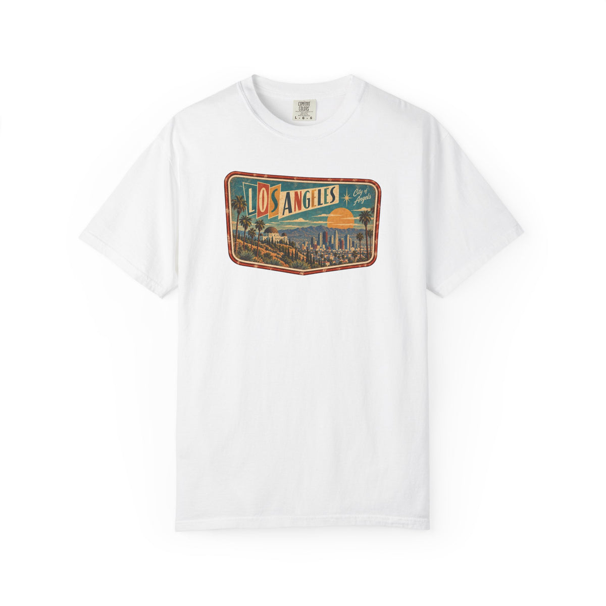 Los Angeles - Unisex Garment-Dyed T-shirt