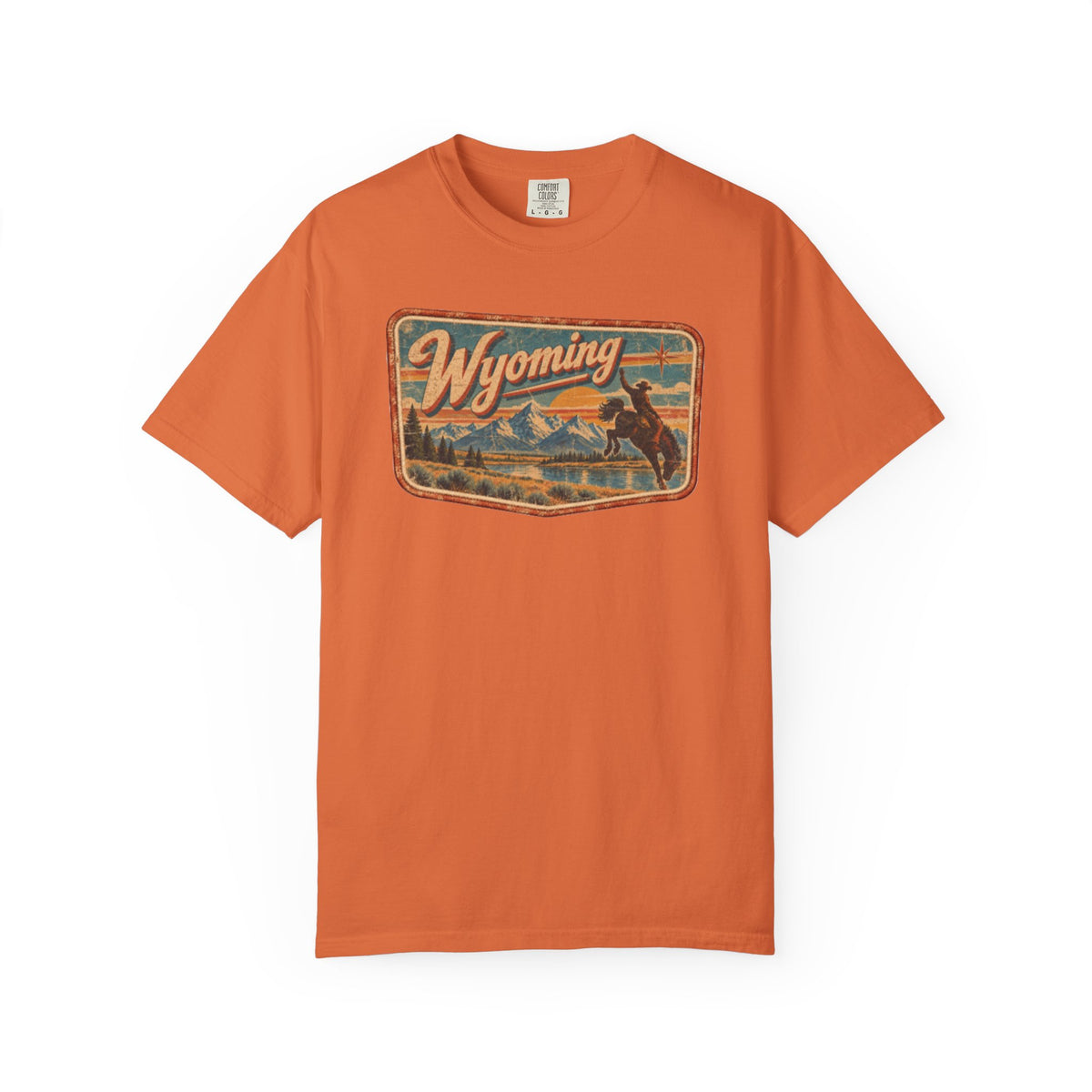 Wyoming - Unisex Garment-Dyed T-shirt
