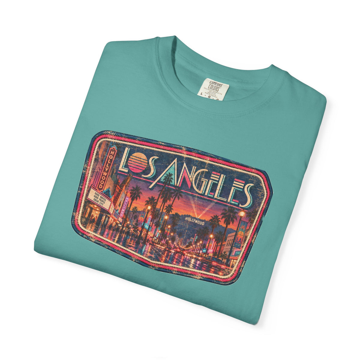 Los Angeles - Unisex Garment-Dyed T-shirt