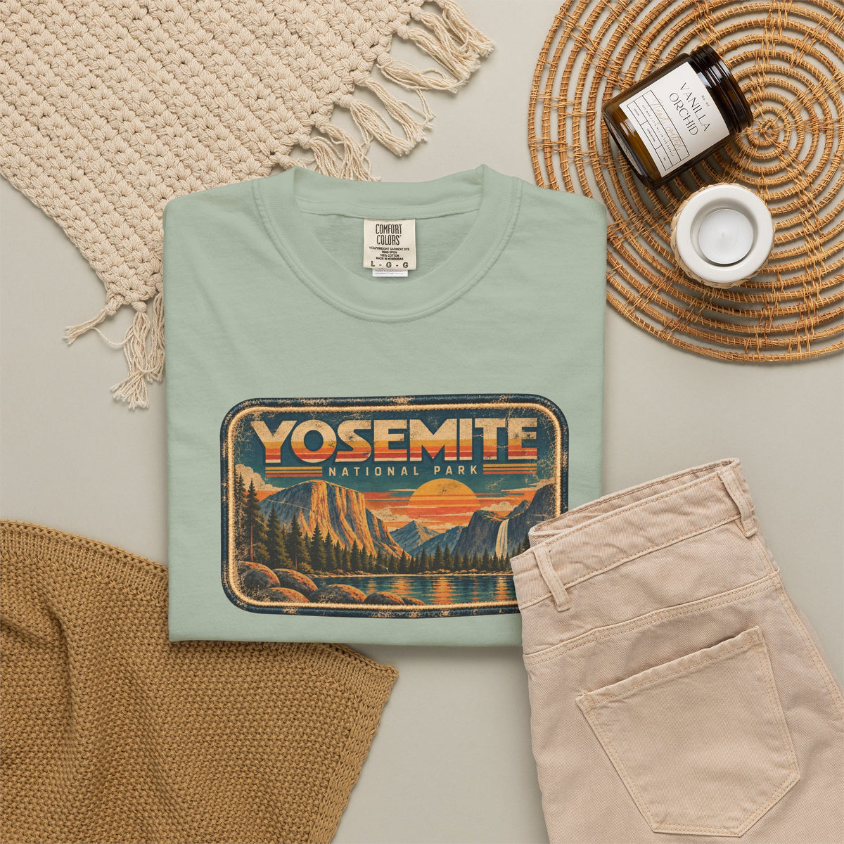Yosemite - Unisex Garment-Dyed T-shirt