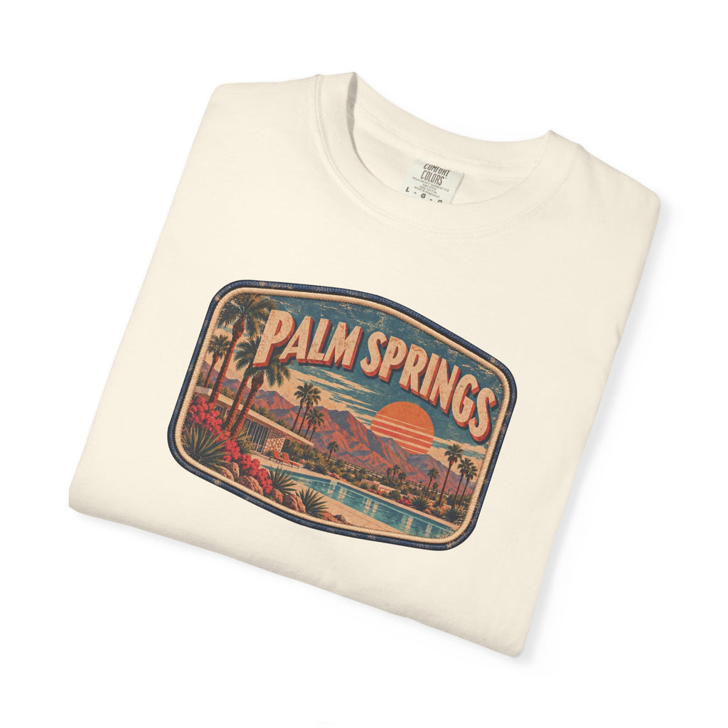 Palm Springs - Unisex Garment-Dyed T-shirt