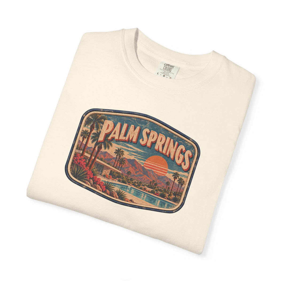 Palm Springs - Unisex Garment-Dyed T-shirt