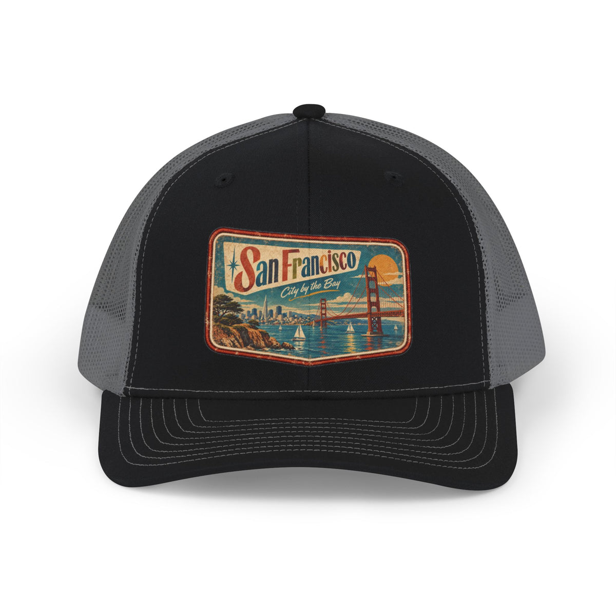 San Francisco City by the Bay Snapback Trucker Cap
