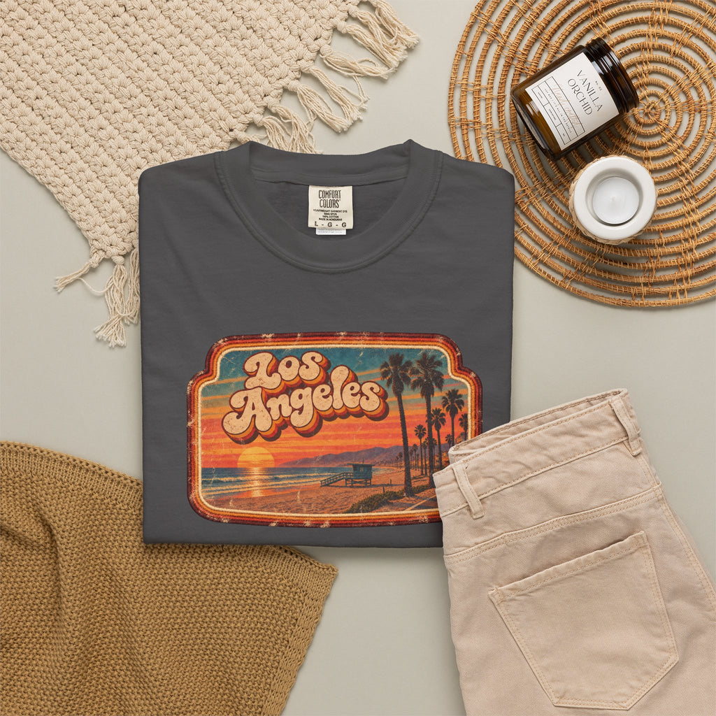 Los Angeles - Unisex Garment-Dyed T-shirt