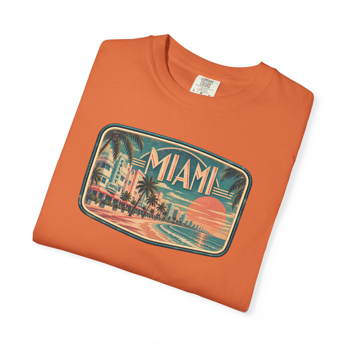 Miami - Unisex Garment-Dyed T-shirt