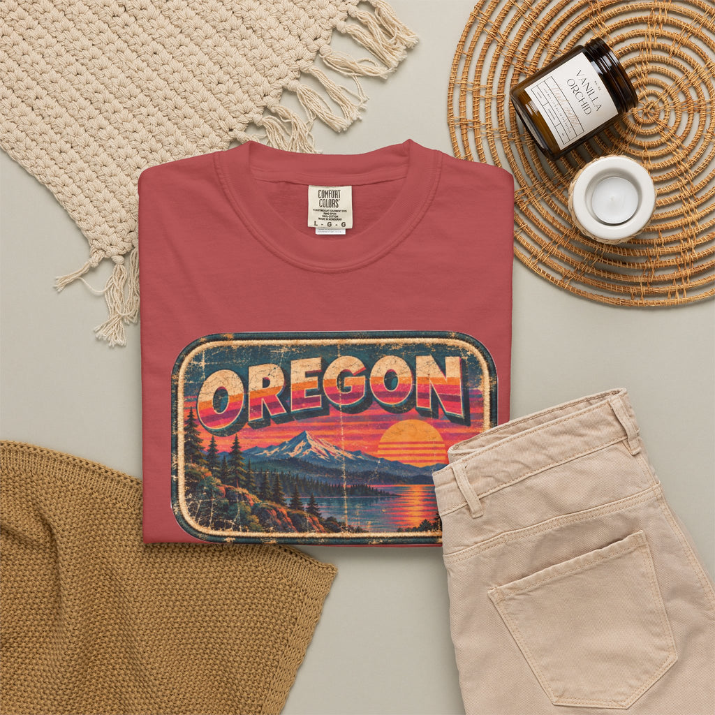 Oregon - Unisex Garment-Dyed T-shirt