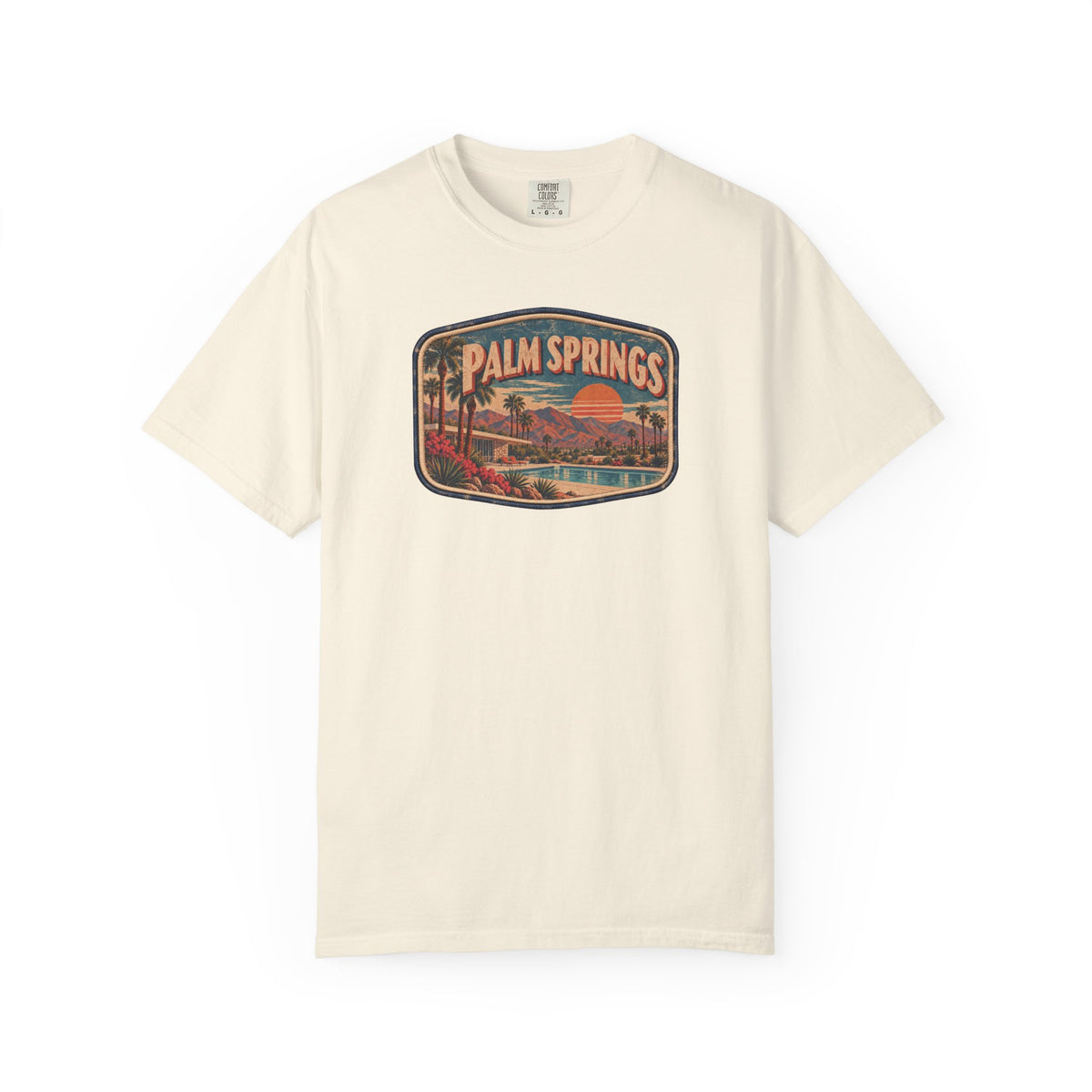 Palm Springs - Unisex Garment-Dyed T-shirt