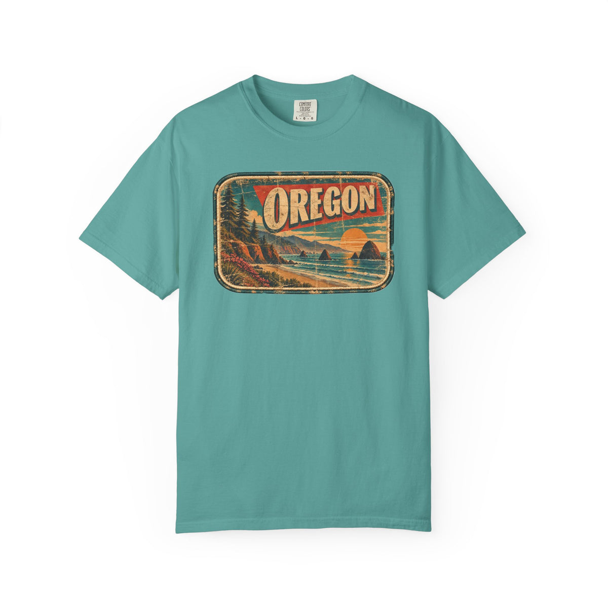 Oregon - Unisex Garment-Dyed T-shirt