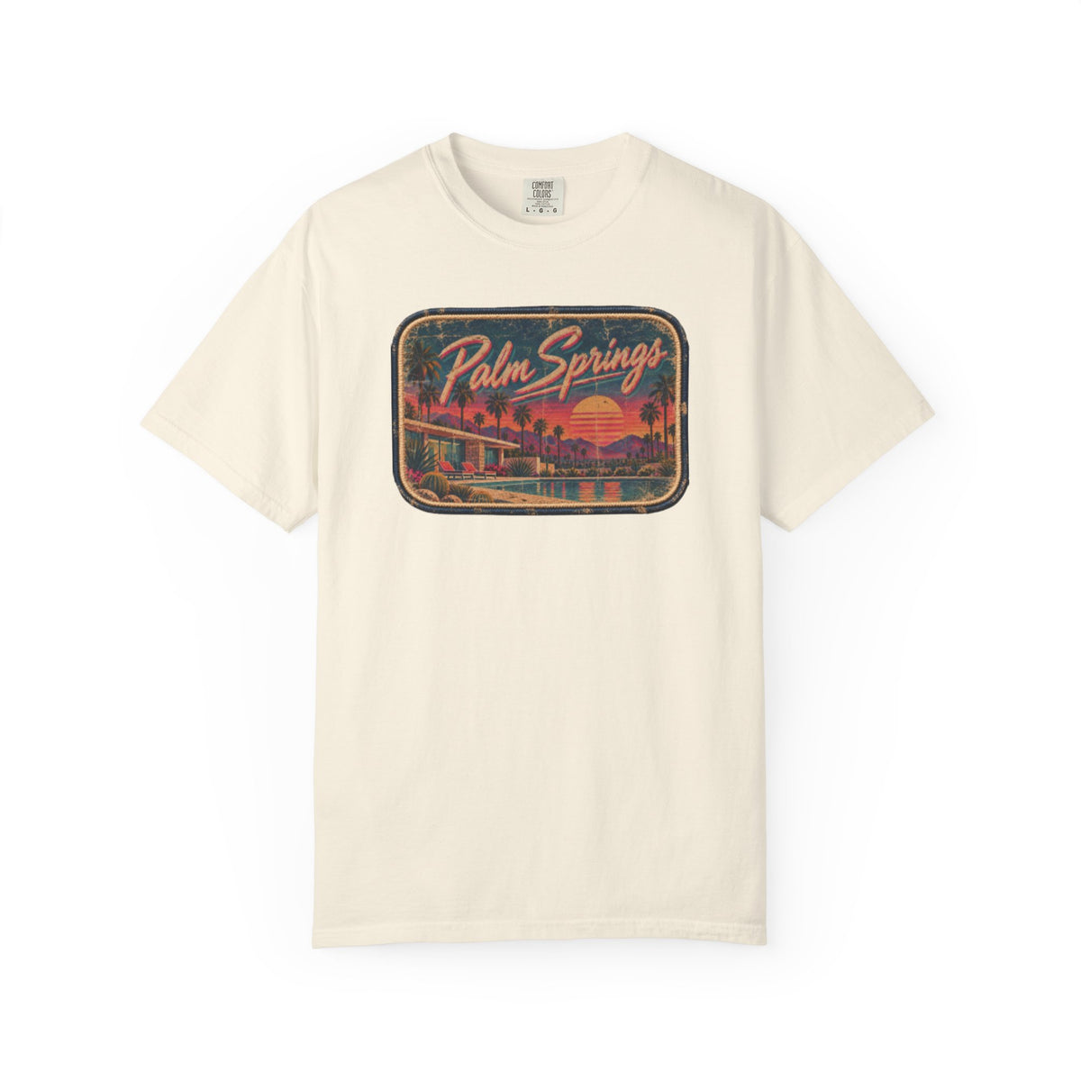 Palm Springs - Unisex Garment-Dyed T-shirt